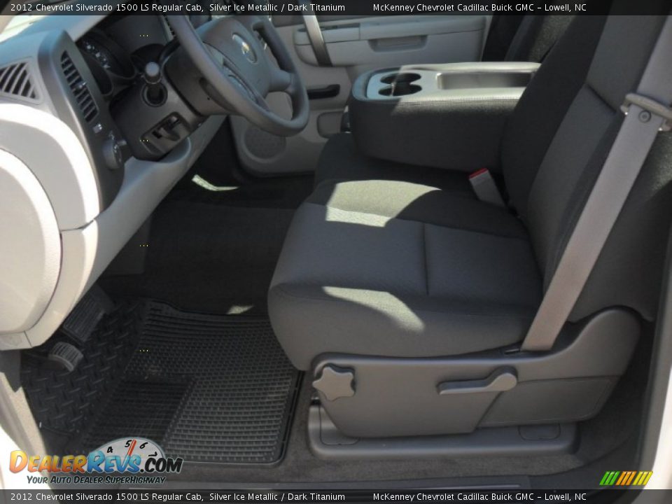 2012 Chevrolet Silverado 1500 LS Regular Cab Silver Ice Metallic / Dark Titanium Photo #7