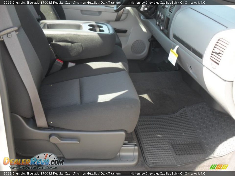 2012 Chevrolet Silverado 1500 LS Regular Cab Silver Ice Metallic / Dark Titanium Photo #14