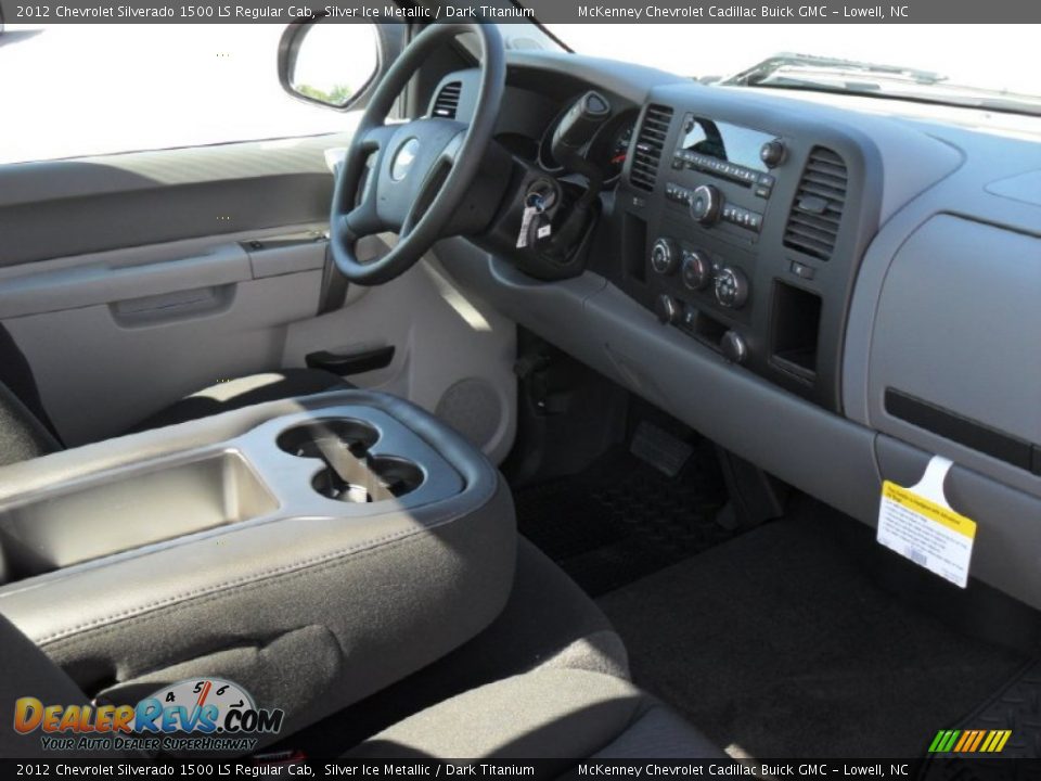 2012 Chevrolet Silverado 1500 LS Regular Cab Silver Ice Metallic / Dark Titanium Photo #15