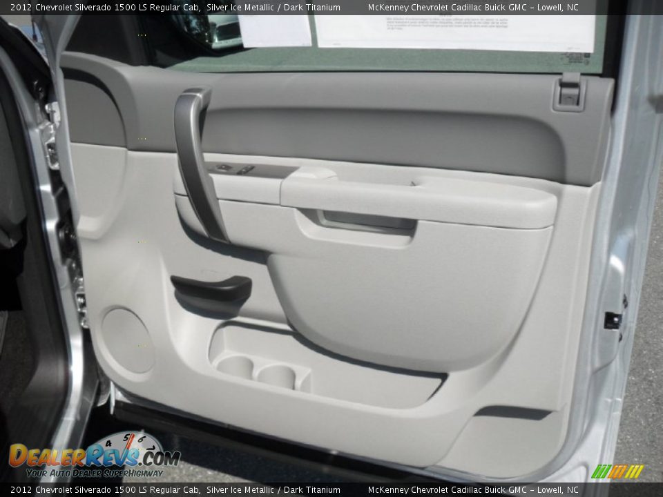 2012 Chevrolet Silverado 1500 LS Regular Cab Silver Ice Metallic / Dark Titanium Photo #16