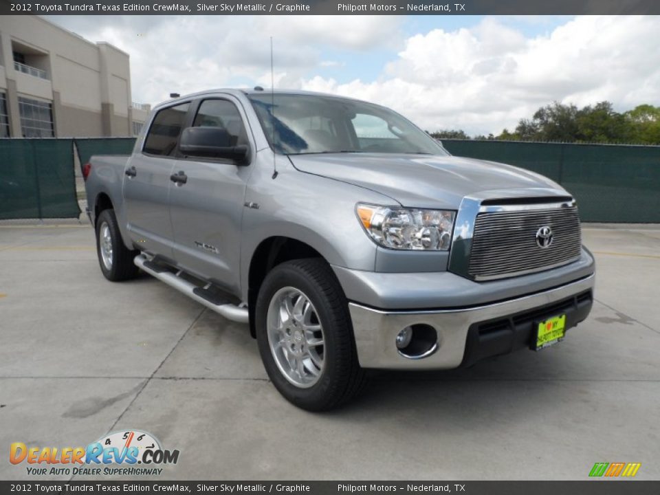 2012 Toyota Tundra Texas Edition CrewMax Silver Sky Metallic / Graphite Photo #1