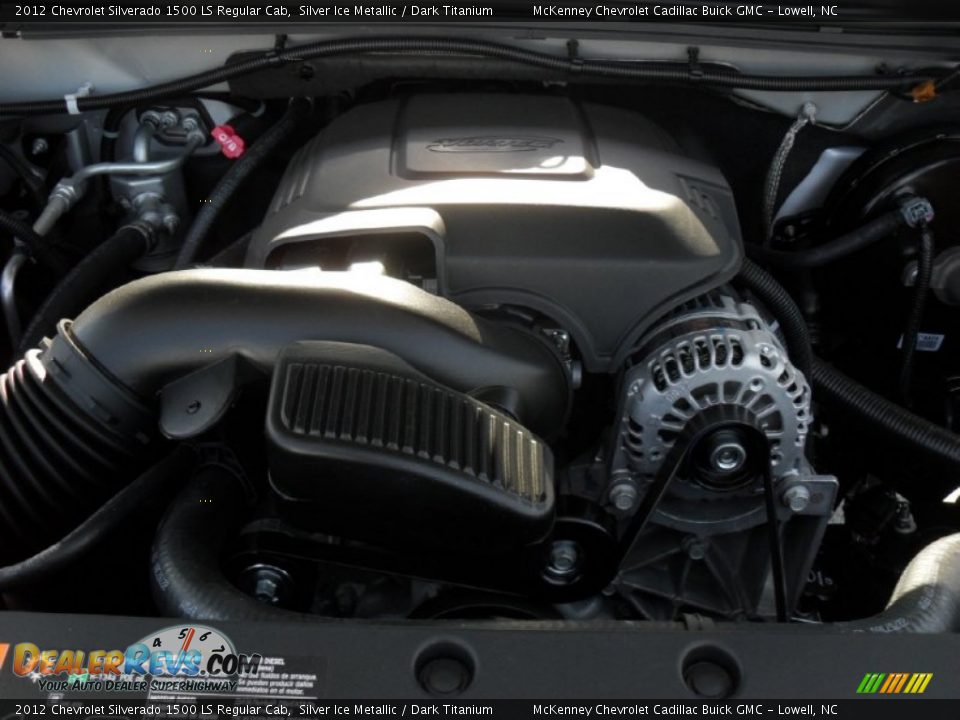 2012 Chevrolet Silverado 1500 LS Regular Cab Silver Ice Metallic / Dark Titanium Photo #19