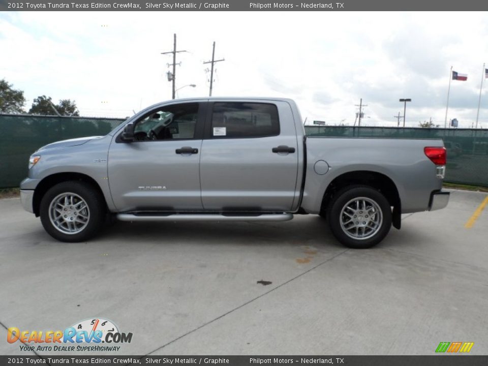 Silver Sky Metallic 2012 Toyota Tundra Texas Edition CrewMax Photo #6