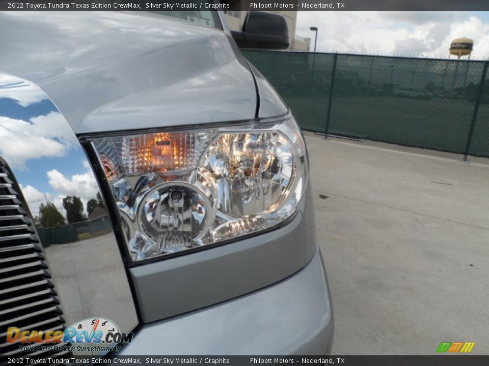 2012 Toyota Tundra Texas Edition CrewMax Silver Sky Metallic / Graphite Photo #9