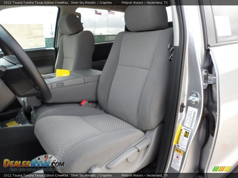 Graphite Interior - 2012 Toyota Tundra Texas Edition CrewMax Photo #24