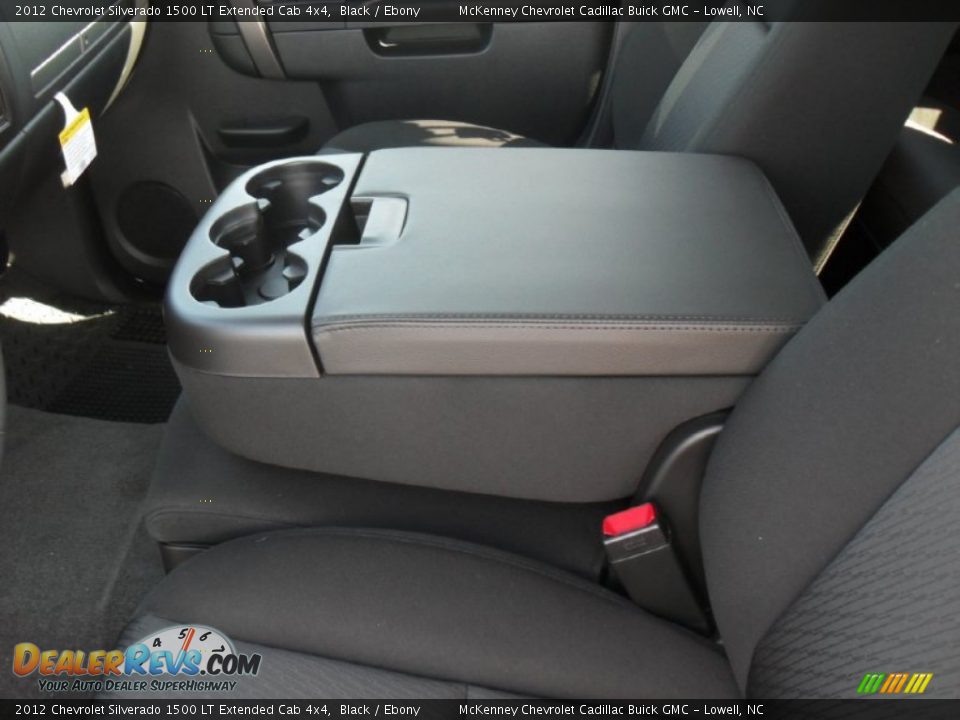 2012 Chevrolet Silverado 1500 LT Extended Cab 4x4 Black / Ebony Photo #8
