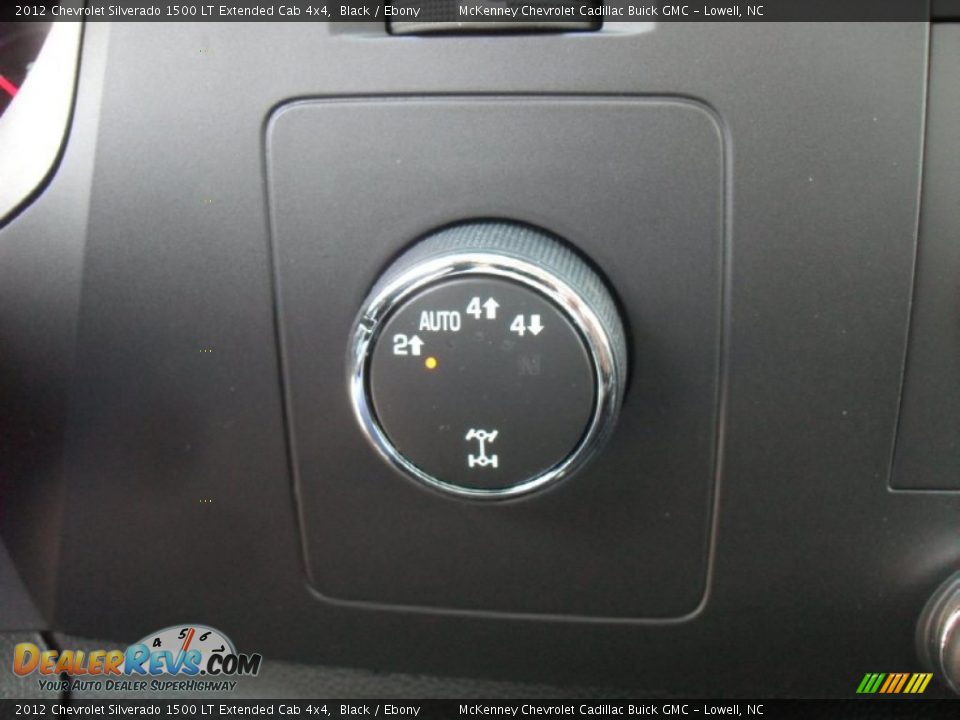 2012 Chevrolet Silverado 1500 LT Extended Cab 4x4 Black / Ebony Photo #10