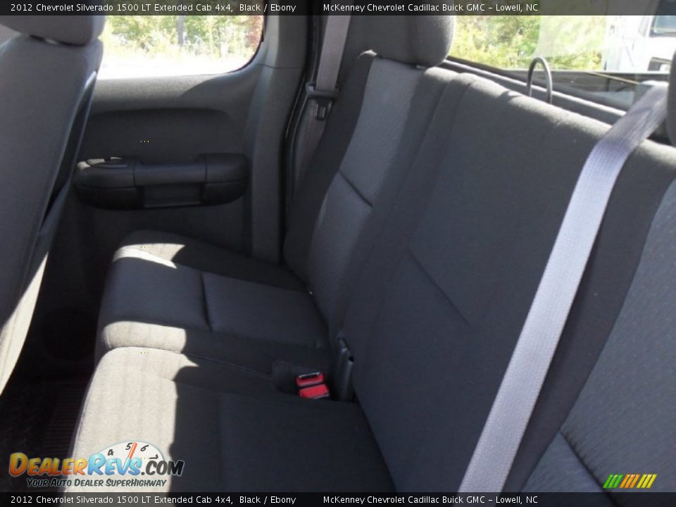 2012 Chevrolet Silverado 1500 LT Extended Cab 4x4 Black / Ebony Photo #14