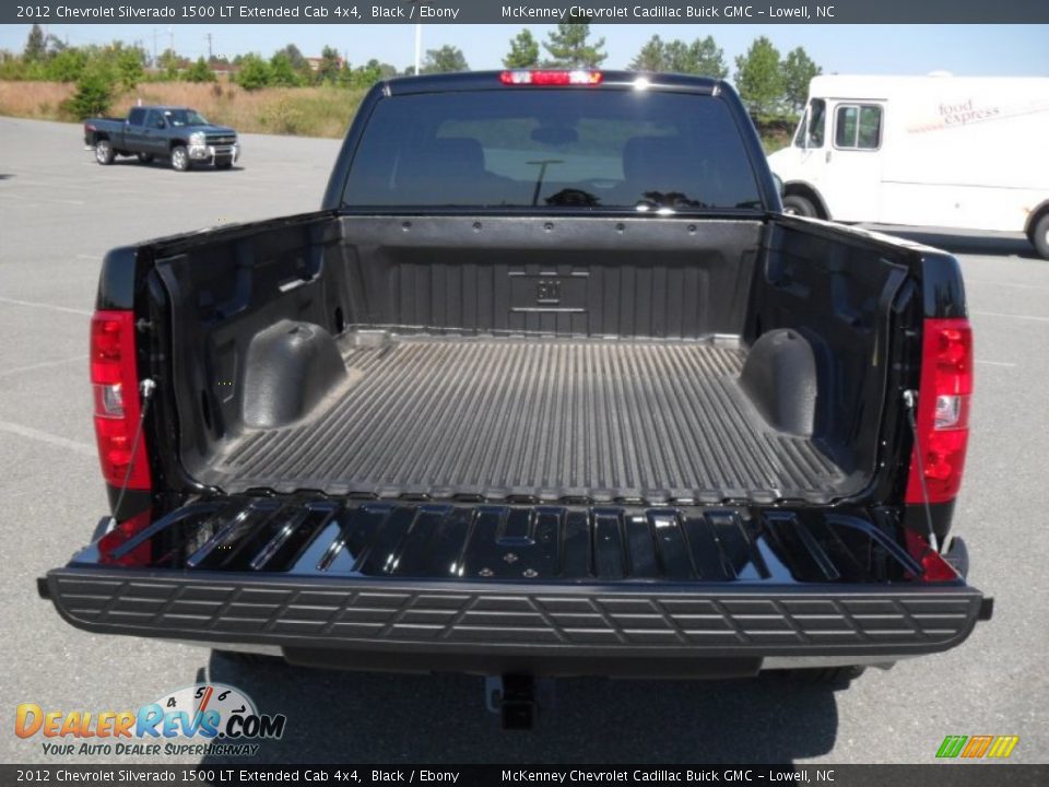 2012 Chevrolet Silverado 1500 LT Extended Cab 4x4 Black / Ebony Photo #17