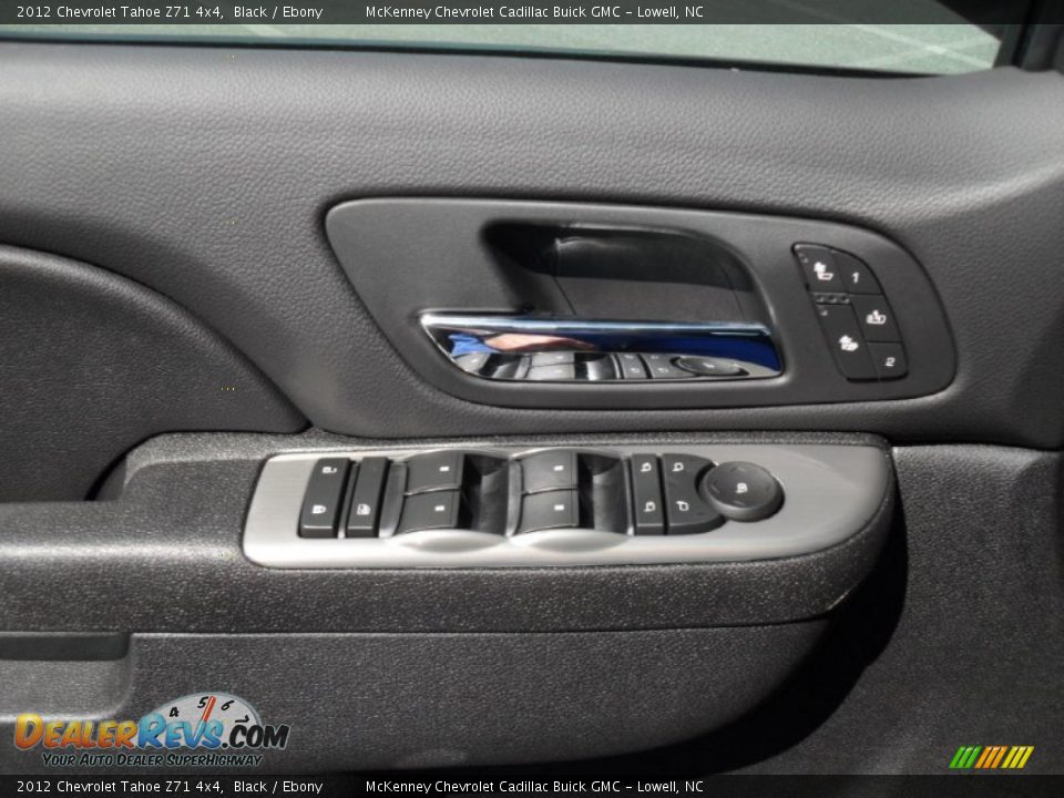 2012 Chevrolet Tahoe Z71 4x4 Black / Ebony Photo #11