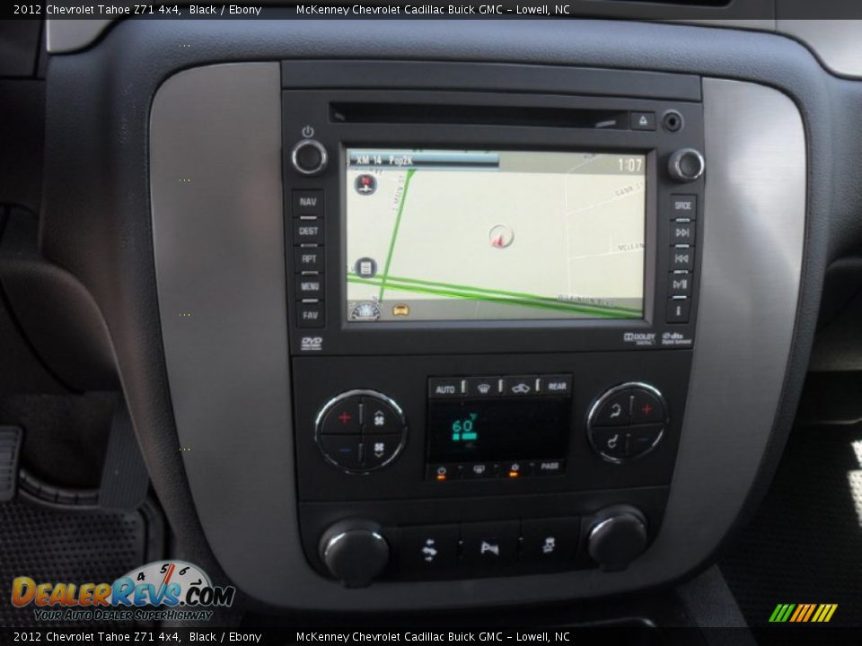 2012 Chevrolet Tahoe Z71 4x4 Black / Ebony Photo #12