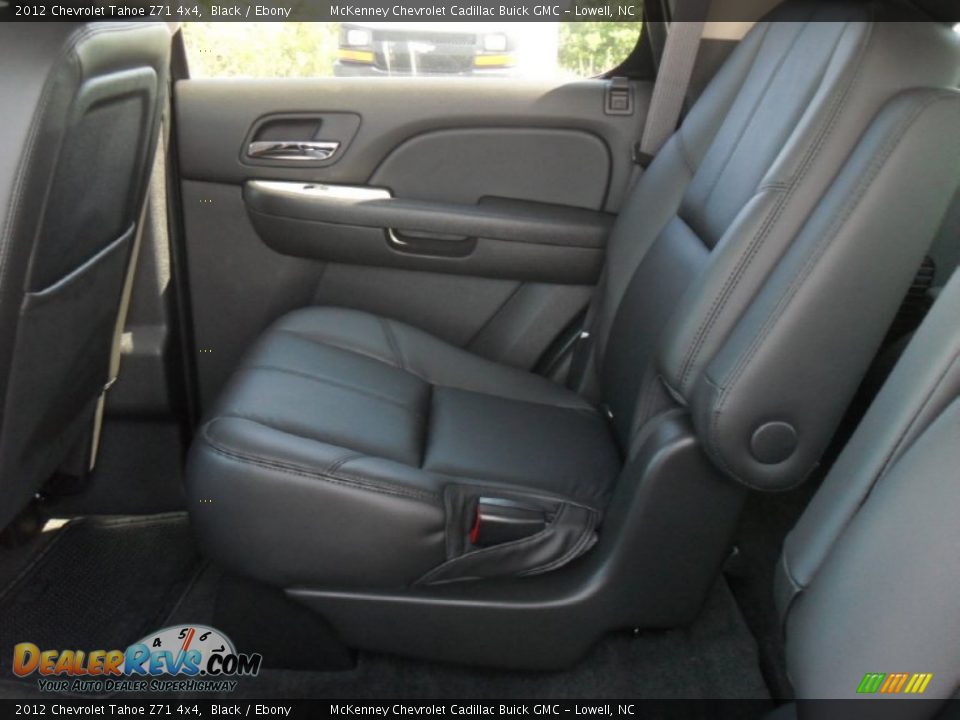 2012 Chevrolet Tahoe Z71 4x4 Black / Ebony Photo #15