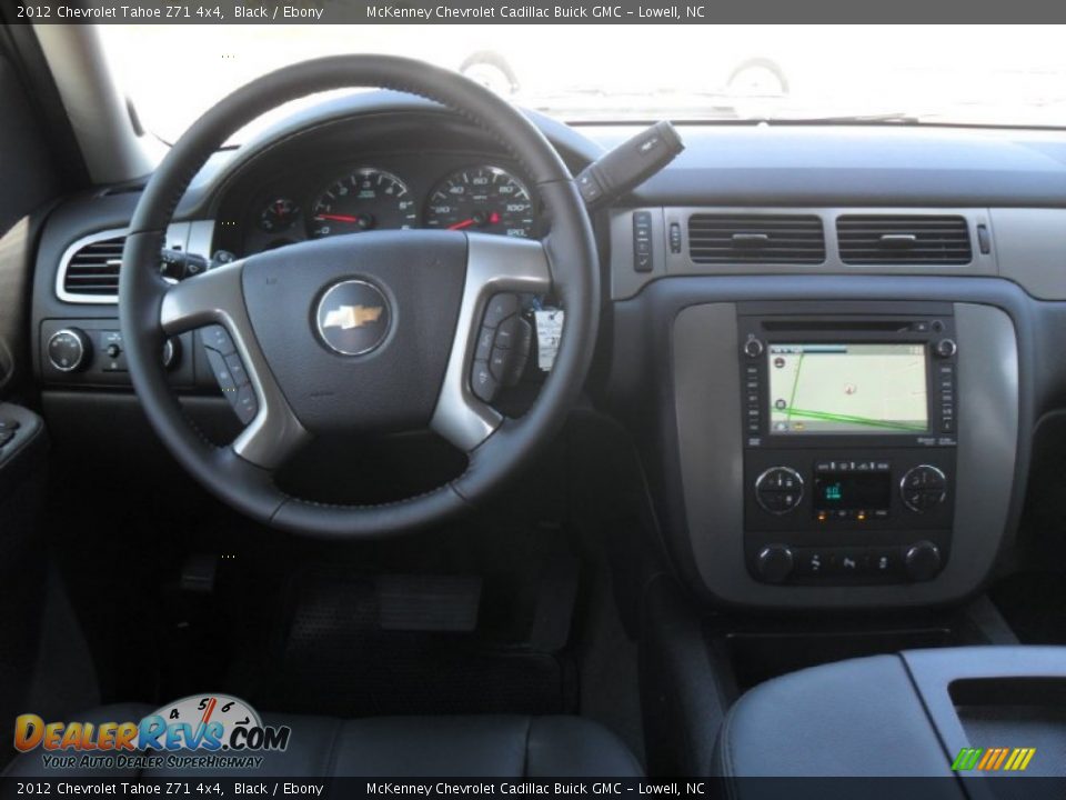 2012 Chevrolet Tahoe Z71 4x4 Black / Ebony Photo #18