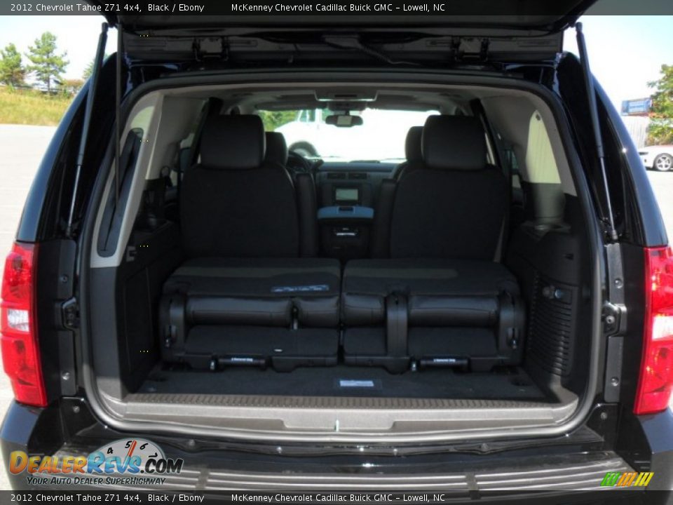 2012 Chevrolet Tahoe Z71 4x4 Black / Ebony Photo #19