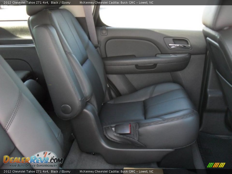 2012 Chevrolet Tahoe Z71 4x4 Black / Ebony Photo #20