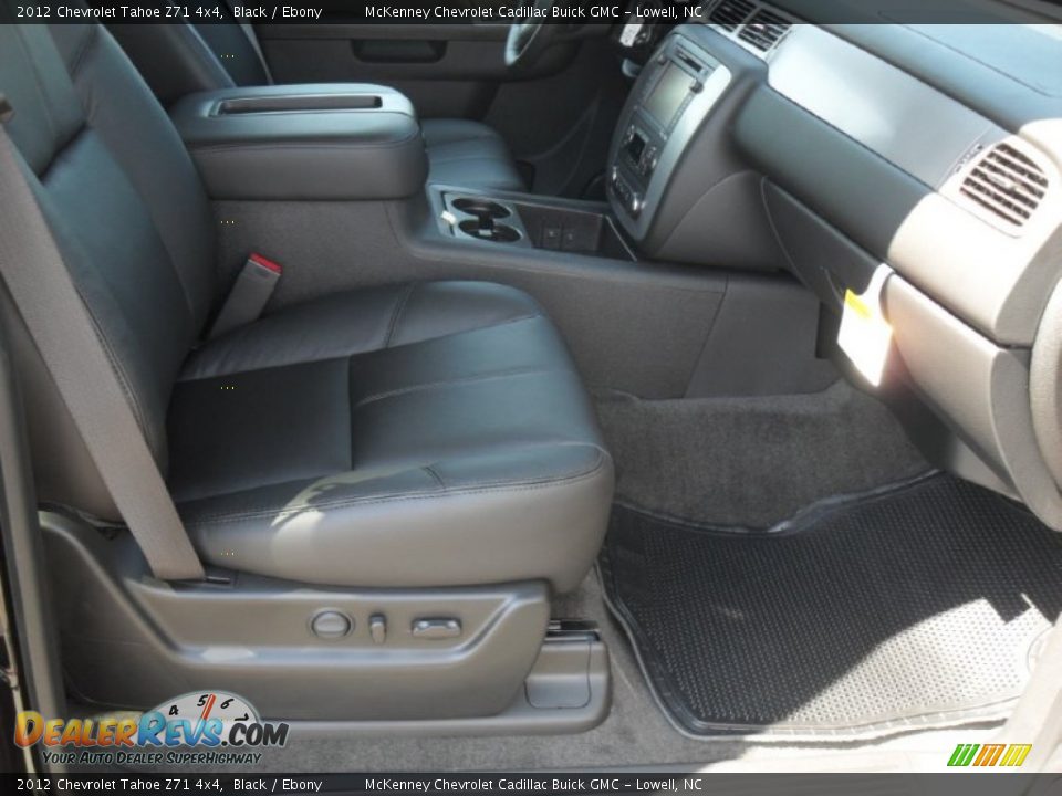 2012 Chevrolet Tahoe Z71 4x4 Black / Ebony Photo #21