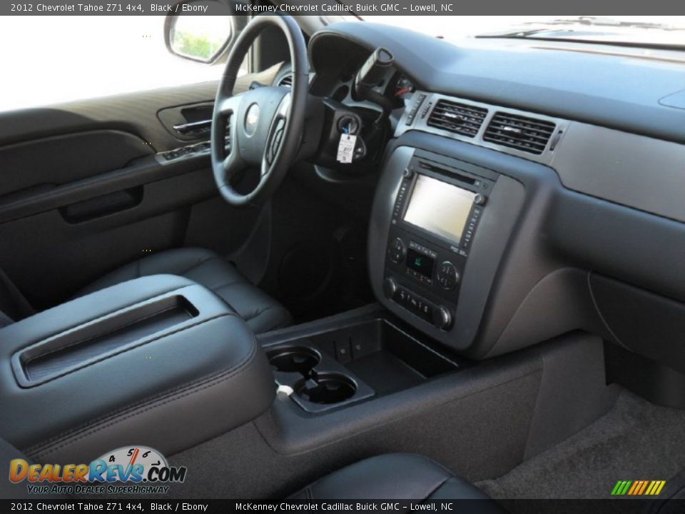2012 Chevrolet Tahoe Z71 4x4 Black / Ebony Photo #22
