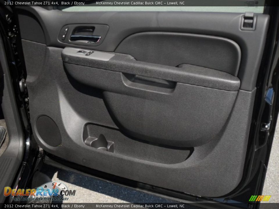 2012 Chevrolet Tahoe Z71 4x4 Black / Ebony Photo #23