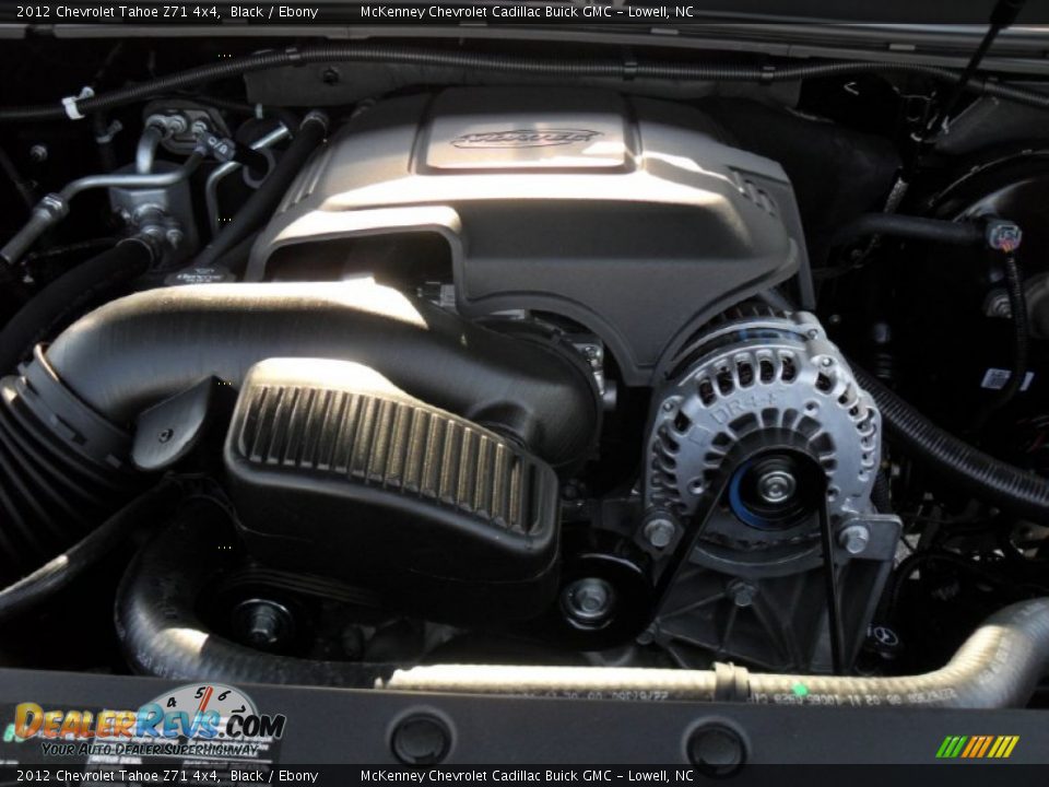 2012 Chevrolet Tahoe Z71 4x4 Black / Ebony Photo #26
