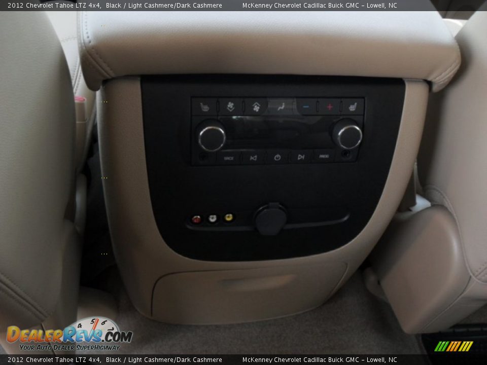 2012 Chevrolet Tahoe LTZ 4x4 Black / Light Cashmere/Dark Cashmere Photo #15