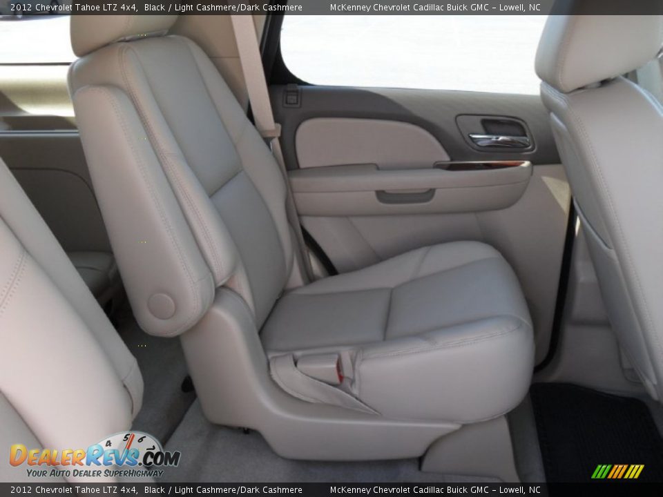 2012 Chevrolet Tahoe LTZ 4x4 Black / Light Cashmere/Dark Cashmere Photo #18