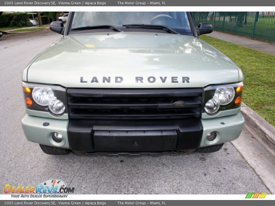 2003 Land Rover Discovery SE Vienna Green / Alpaca Beige Photo #15