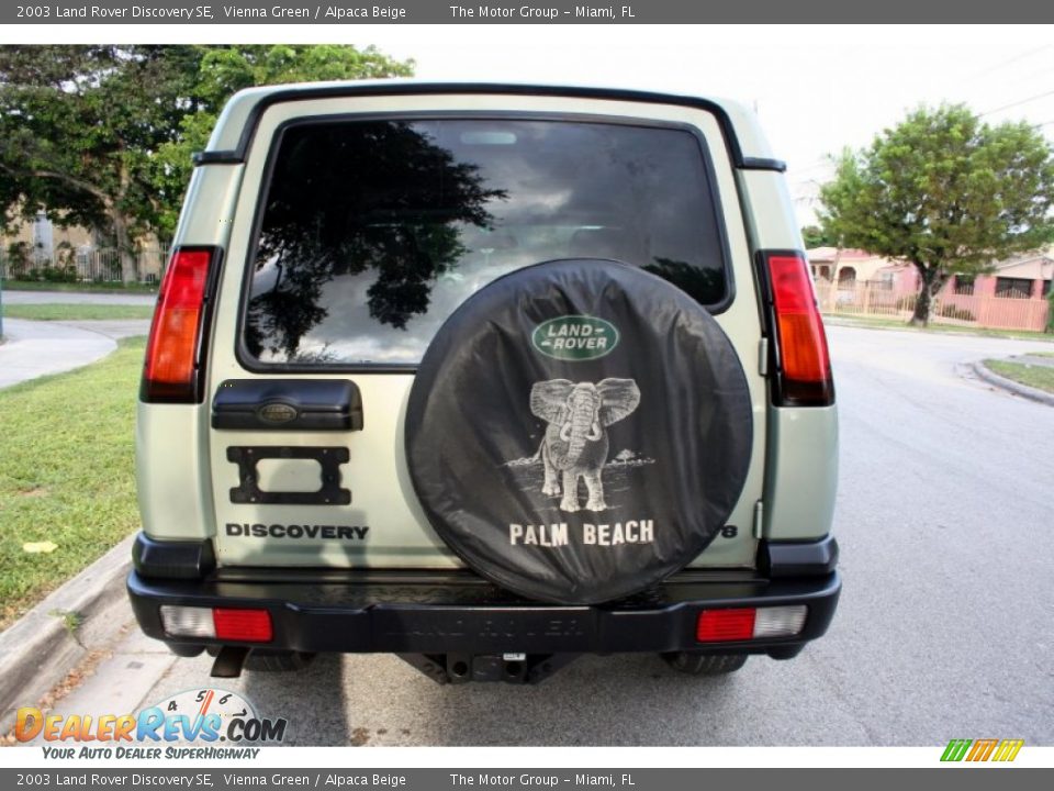 2003 Land Rover Discovery SE Vienna Green / Alpaca Beige Photo #16