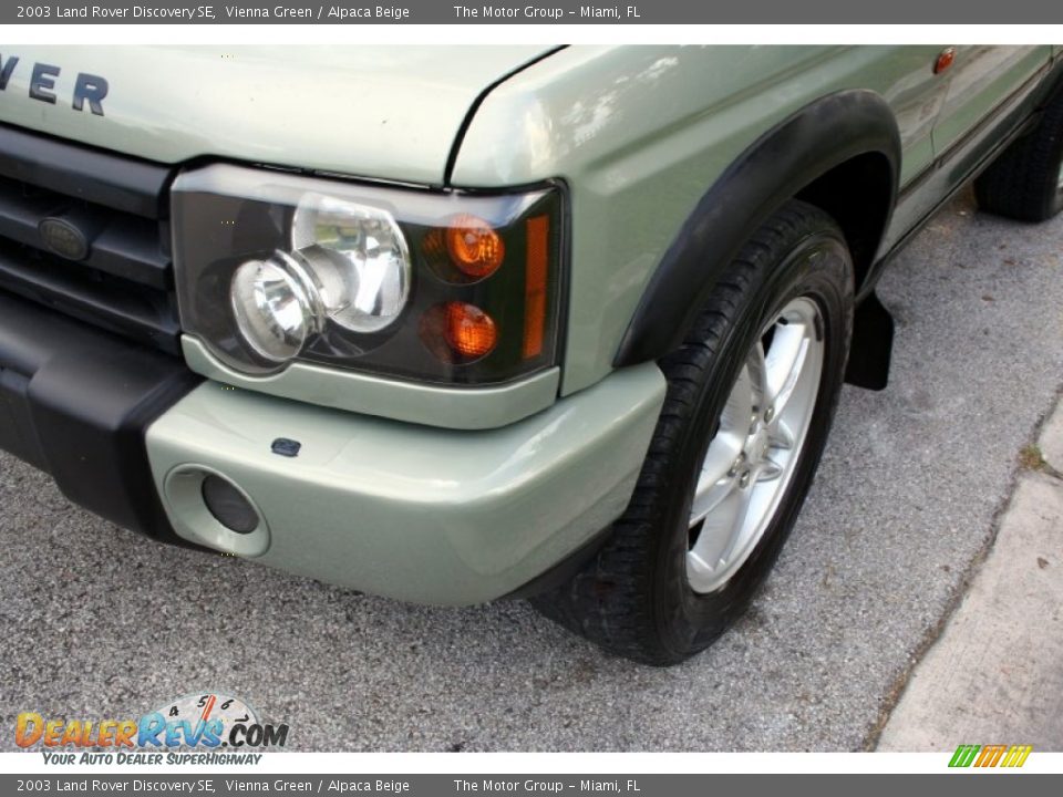 2003 Land Rover Discovery SE Vienna Green / Alpaca Beige Photo #18