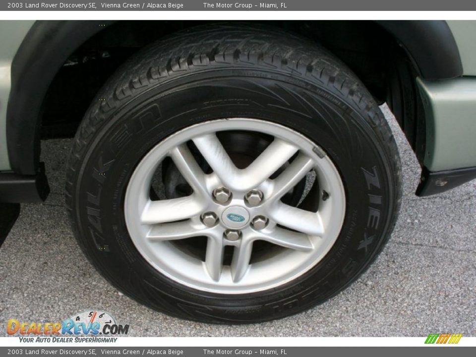 2003 Land Rover Discovery SE Vienna Green / Alpaca Beige Photo #22