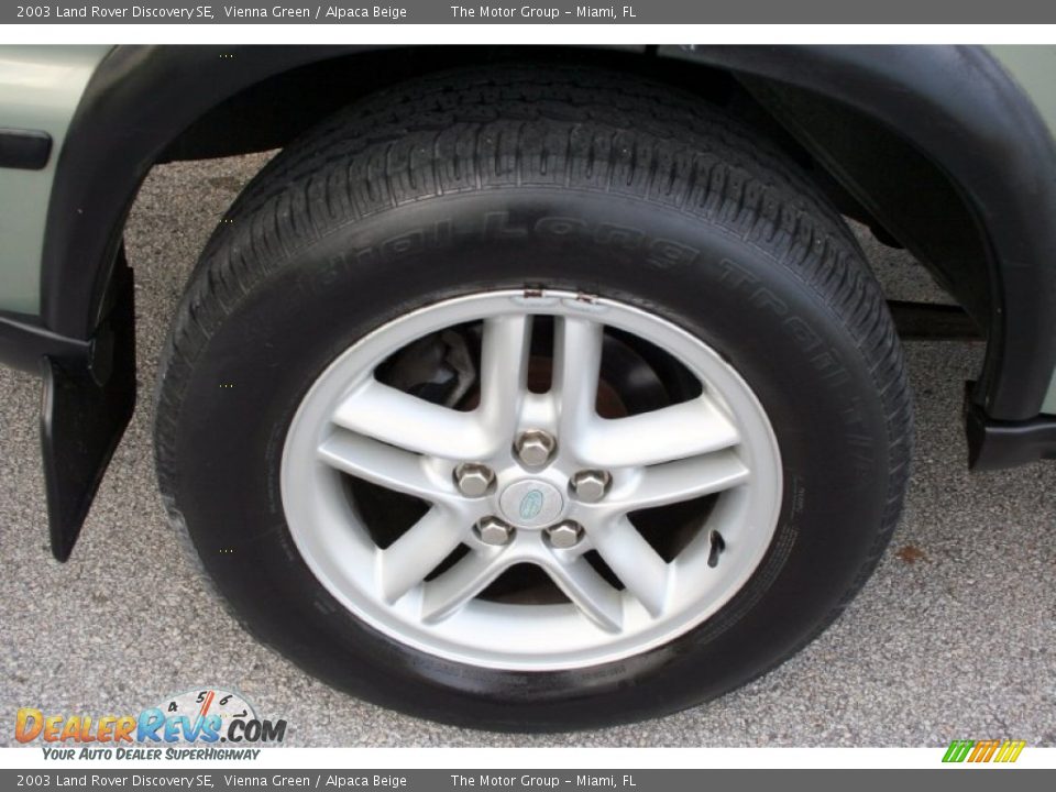2003 Land Rover Discovery SE Vienna Green / Alpaca Beige Photo #23
