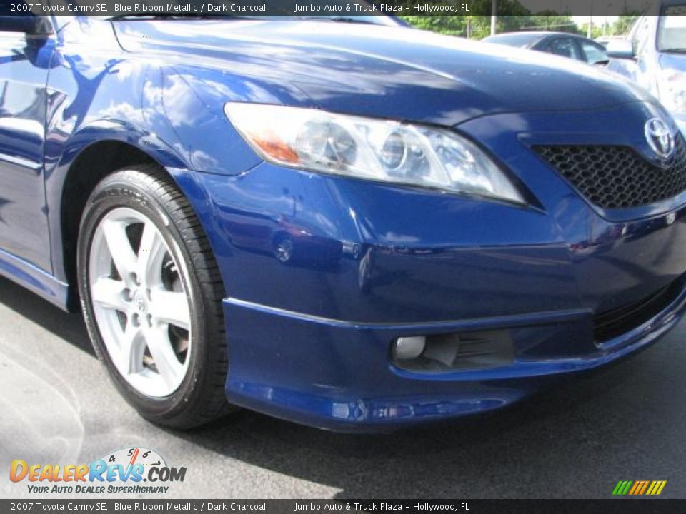 2007 Toyota Camry SE Blue Ribbon Metallic / Dark Charcoal Photo #2