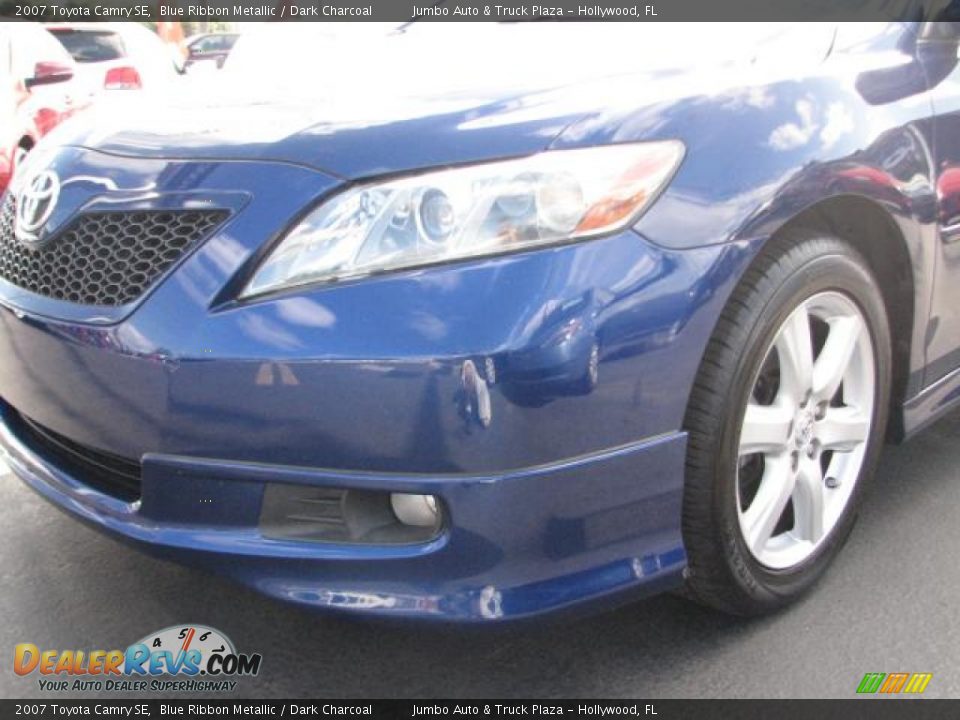 2007 Toyota Camry SE Blue Ribbon Metallic / Dark Charcoal Photo #4