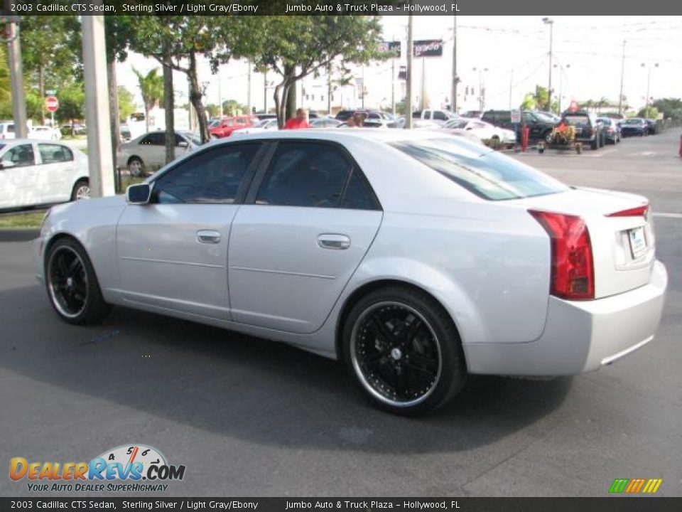 Sterling Silver 2003 Cadillac CTS Sedan Photo #6