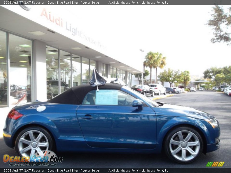 Ocean Blue Pearl Effect 2008 Audi TT 2.0T Roadster Photo #5