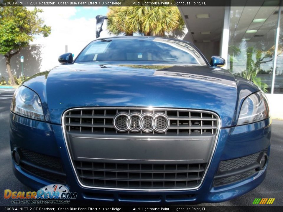 Ocean Blue Pearl Effect 2008 Audi TT 2.0T Roadster Photo #15