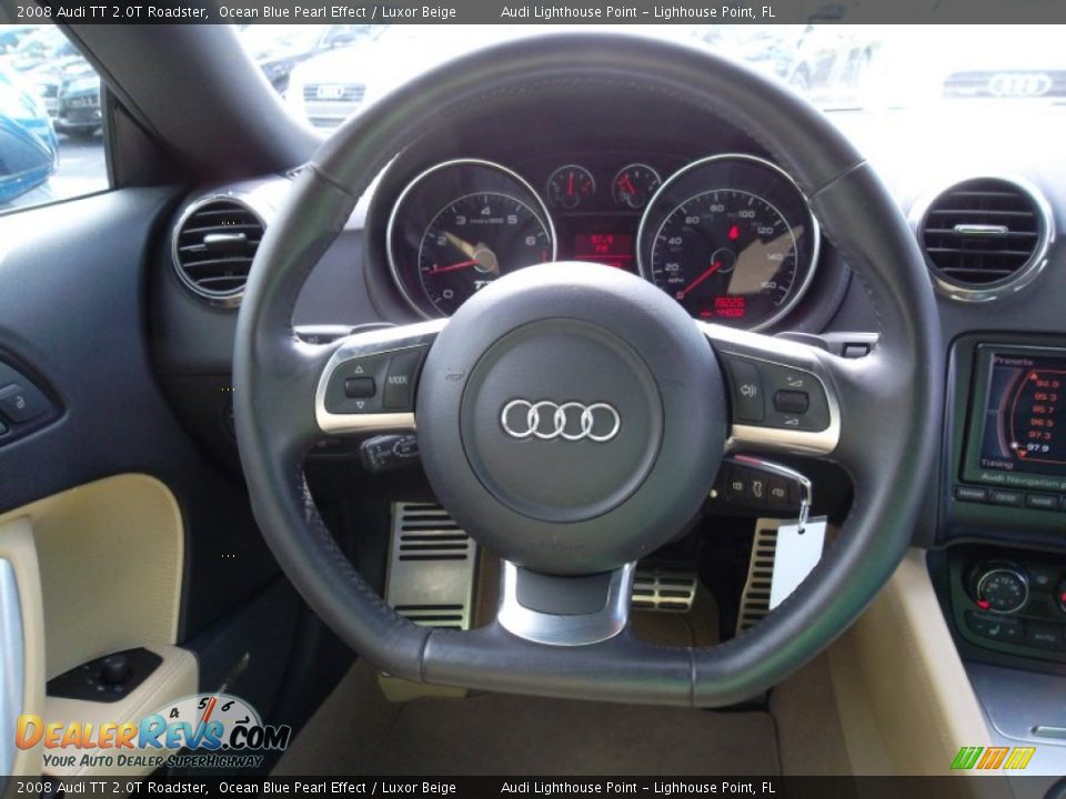 2008 Audi TT 2.0T Roadster Steering Wheel Photo #26