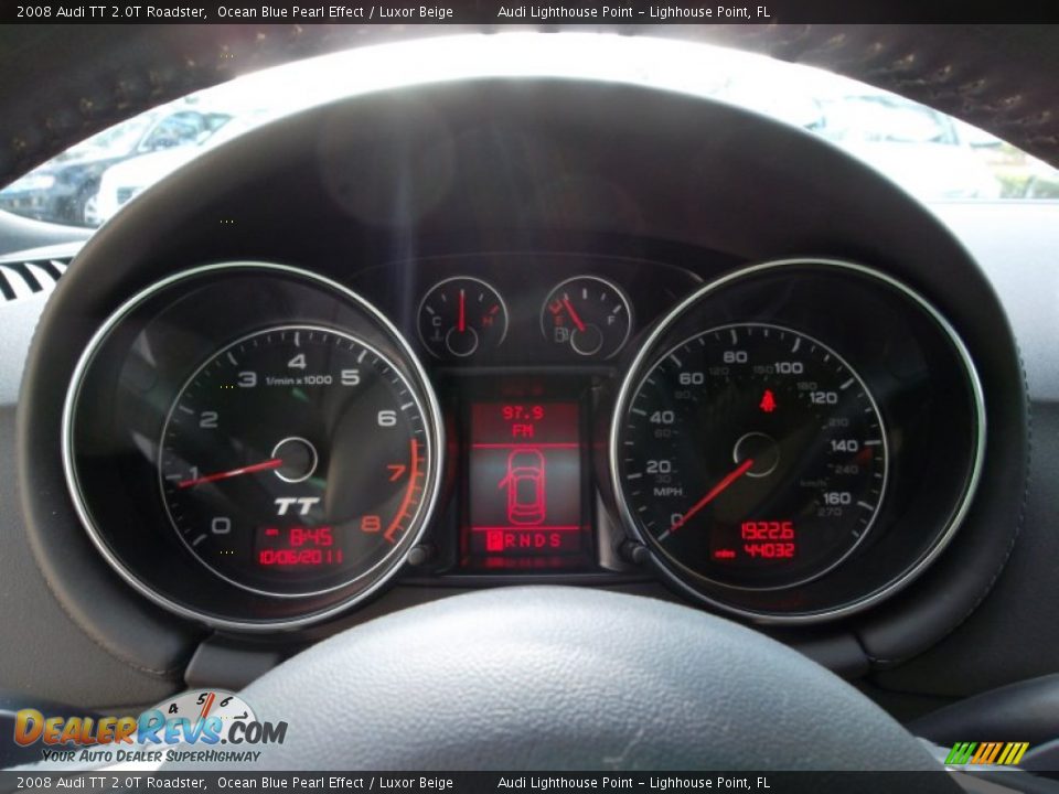 2008 Audi TT 2.0T Roadster Gauges Photo #30