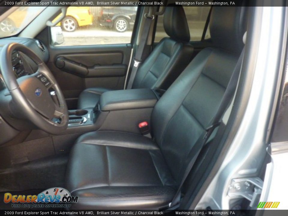 Charcoal Black Interior - 2009 Ford Explorer Sport Trac Adrenaline V8 AWD Photo #10