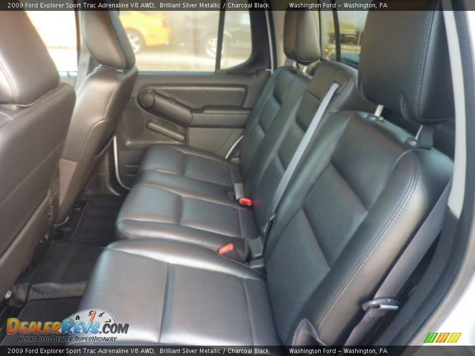 Charcoal Black Interior - 2009 Ford Explorer Sport Trac Adrenaline V8 AWD Photo #11