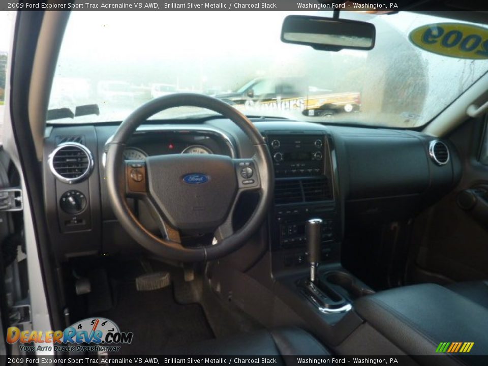 Dashboard of 2009 Ford Explorer Sport Trac Adrenaline V8 AWD Photo #12