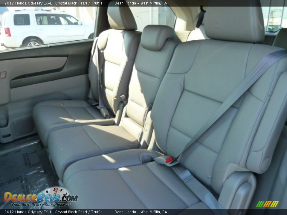 Truffle Interior - 2012 Honda Odyssey EX-L Photo #11