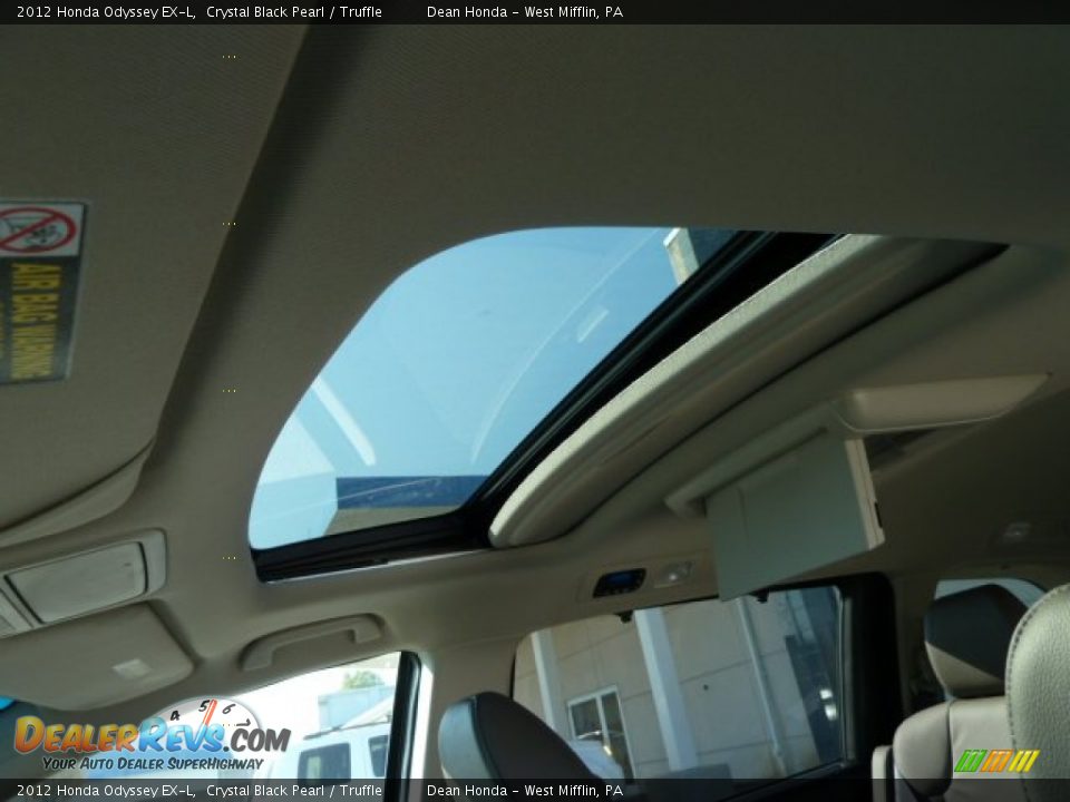 Sunroof of 2012 Honda Odyssey EX-L Photo #16
