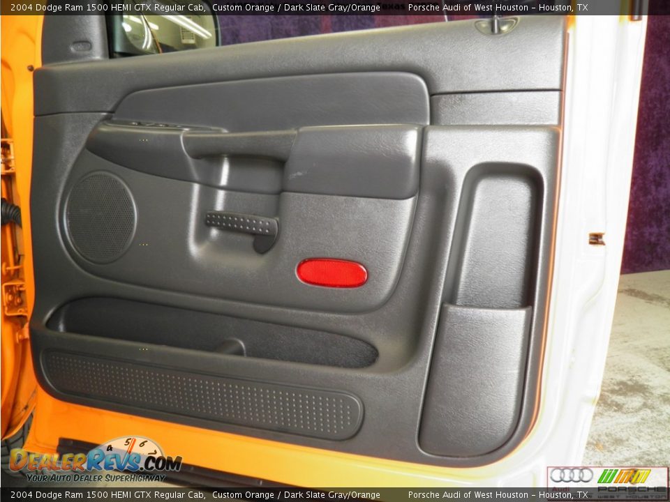 2004 Dodge Ram 1500 HEMI GTX Regular Cab Custom Orange / Dark Slate Gray/Orange Photo #20