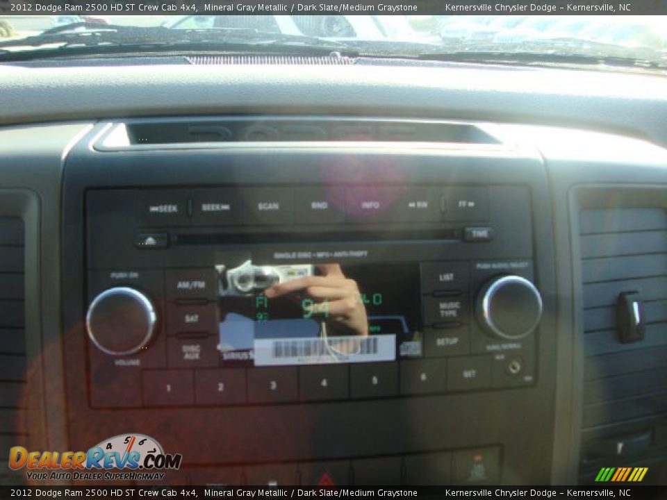 2012 Dodge Ram 2500 HD ST Crew Cab 4x4 Mineral Gray Metallic / Dark Slate/Medium Graystone Photo #9