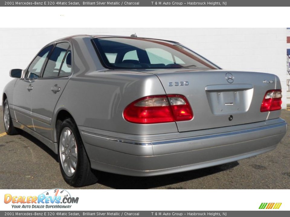 Brilliant Silver Metallic 2001 Mercedes-Benz E 320 4Matic Sedan Photo #3