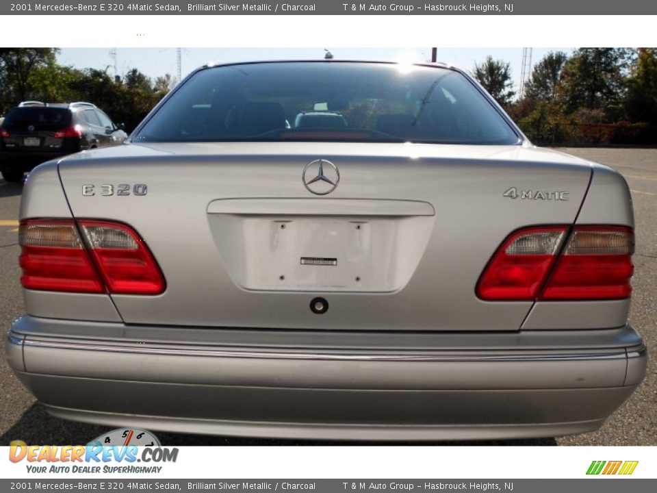 Brilliant Silver Metallic 2001 Mercedes-Benz E 320 4Matic Sedan Photo #8