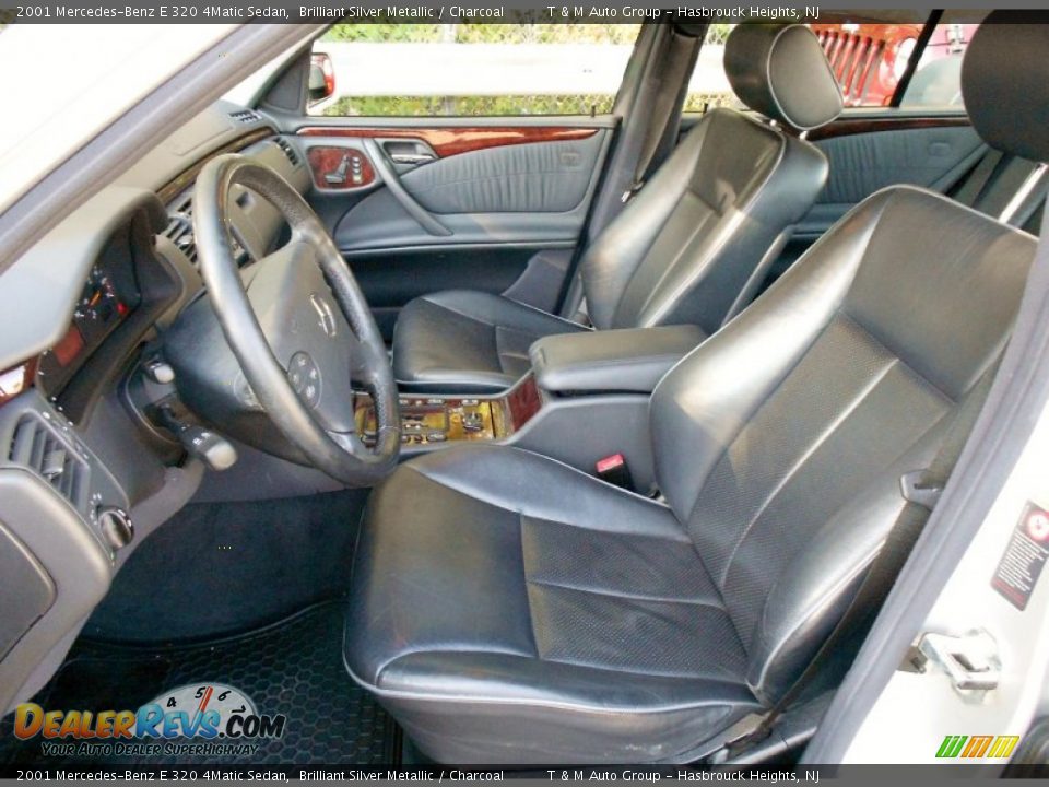 Charcoal Interior - 2001 Mercedes-Benz E 320 4Matic Sedan Photo #10