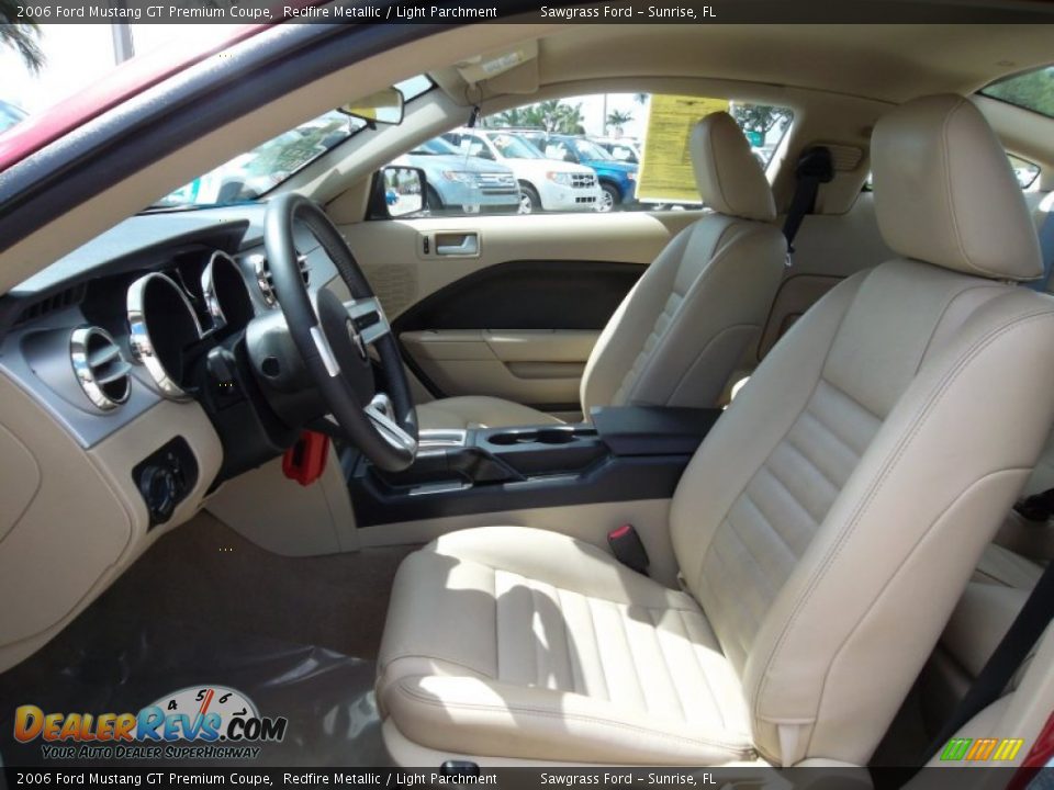 Light Parchment Interior 2006 Ford Mustang Gt Premium