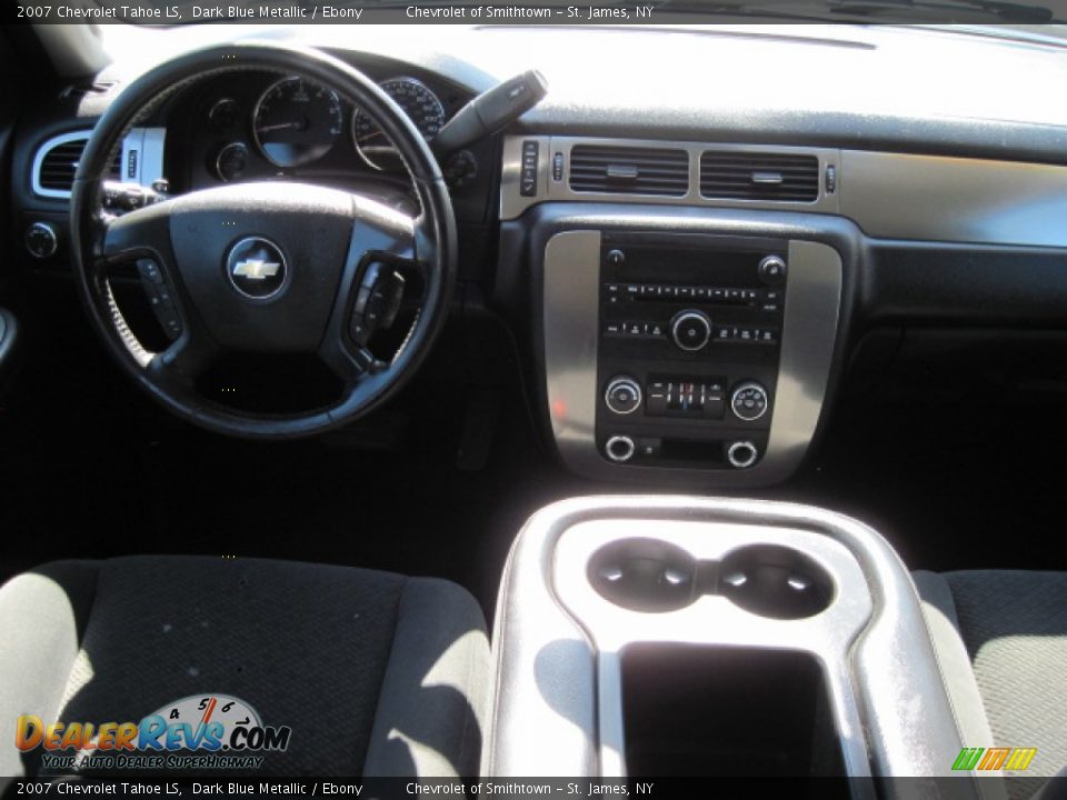 2007 Chevrolet Tahoe LS Dark Blue Metallic / Ebony Photo #5