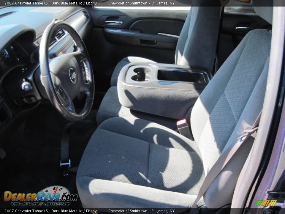 2007 Chevrolet Tahoe LS Dark Blue Metallic / Ebony Photo #6